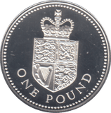 1988 £1 SILVER PROOF - £1 Silver Proof - Cambridgeshire Coins