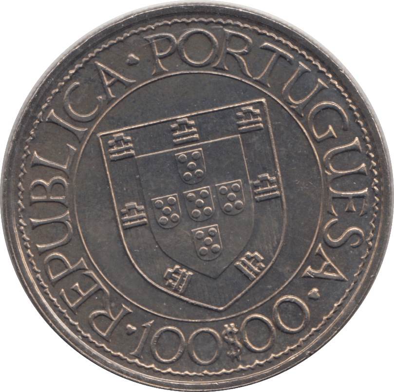 1988 100 ESCUDOS PORTUGAL - WORLD COINS - Cambridgeshire Coins