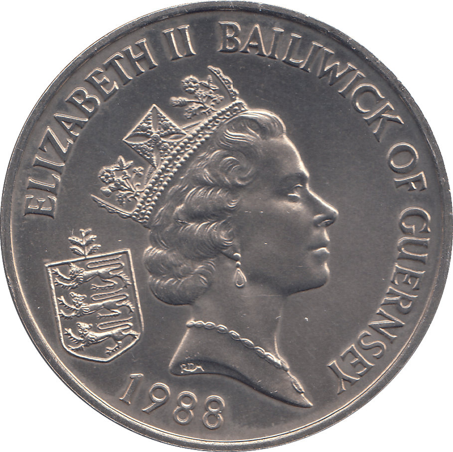 1988 2 POUNDS WILLIAM II ( BU ) - WORLD COINS - Cambridgeshire Coins