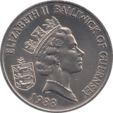 1988 2 POUNDS WILLIAM II ( BU ) - WORLD COINS - Cambridgeshire Coins