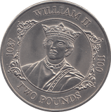 1988 2 POUNDS WILLIAM II ( BU ) - WORLD COINS - Cambridgeshire Coins