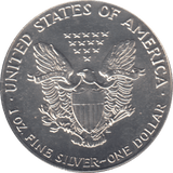 1988 AMERICAN EAGLE SILVER DOLLAR 1 OZ FINE SILVER USA - SILVER WORLD COINS - Cambridgeshire Coins