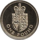 1988 BRILLIANT UNCIRCULATED £1 COIN PRESENTATION PACK UNITED KINGDOM 1988 - £1 BU PACK - Cambridgeshire Coins
