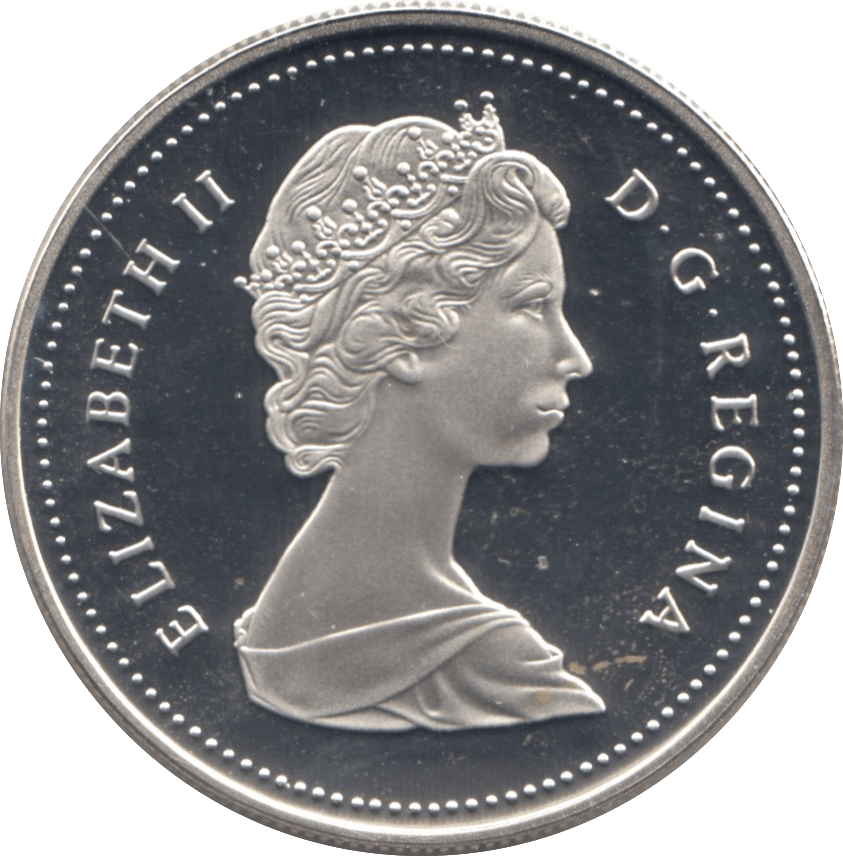 1988 CANADA $1 COMMEMORATIVE COIN SAUNT - MAURICE IRONWORKS - WORLD COINS - Cambridgeshire Coins