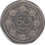 1988 CANDY TUFT 50P REF - 2 - WORLD COINS - Cambridgeshire Coins