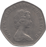 1988 FIFTY PENCE FALKLAND ISLANDS - WORLD COINS - Cambridgeshire Coins