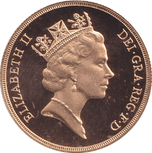1988 GOLD DOUBLE SOVEREIGN ( PROOF ) - DOUBLE SOVEREIGN - Cambridgeshire Coins