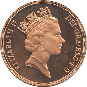 1988 GOLD DOUBLE SOVEREIGN TWO POUNDS ( PROOF ) - Double Sovereign - Cambridgeshire Coins