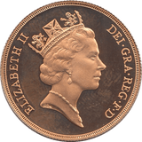 1988 GOLD DOUBLE SOVEREIGN TWO POUNDS ( PROOF ) - Double Sovereign - Cambridgeshire Coins