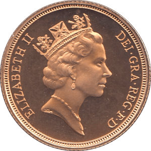 1988 GOLD SOVEREIGN ( PROOF ) - SOVEREIGN - Cambridgeshire Coins