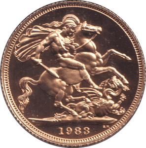 1988 GOLD SOVEREIGN ( PROOF ) - SOVEREIGN - Cambridgeshire Coins