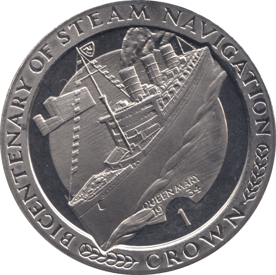 1988 ONE CROWN - WORLD COINS - Cambridgeshire Coins