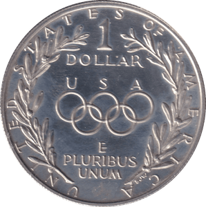 1988 ONE DOLLAR SILVER PROOF USA - SILVER WORLD COINS - Cambridgeshire Coins