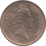 1988 £2 GIBRALTAR - £2 BU - Cambridgeshire Coins
