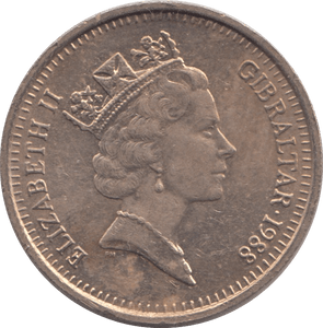 1988 £2 GIBRALTAR - £2 BU - Cambridgeshire Coins