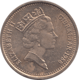 1988 £2 GIBRALTAR - £2 BU - Cambridgeshire Coins