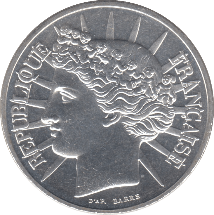1988 SILVER COMMEMORATIVE 100 FRANCS FRANCE - SILVER WORLD COINS - Cambridgeshire Coins
