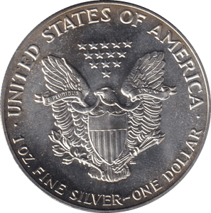 1988 SILVER DOLLAR USA - SILVER WORLD COINS - Cambridgeshire Coins