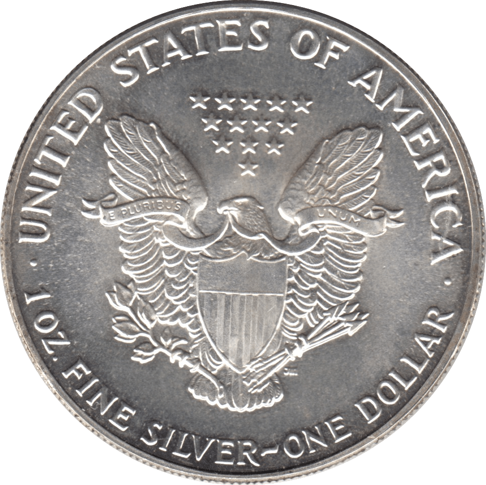 1988 SILVER LIBERTY DOLLAR USA - SILVER WORLD COINS - Cambridgeshire Coins