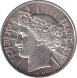 1988 SILVER ONE HUNDRED FRANC FRANCE - SILVER WORLD COINS - Cambridgeshire Coins
