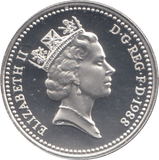 1988 SILVER PROOF £1 - £1 Silver Proof - Cambridgeshire Coins