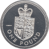 1988 SILVER PROOF £1 - £1 Silver Proof - Cambridgeshire Coins