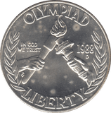 1988 SILVER PROOF OLYMPIAD DOLLAR USA - SILVER WORLD COINS - Cambridgeshire Coins