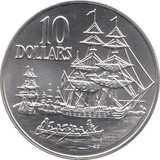 1988 SILVER PROOF TEN DOLLARS AUSTRALIA - SILVER WORLD COINS - Cambridgeshire Coins