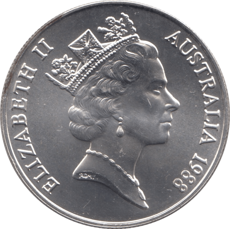 1988 SILVER PROOF TEN DOLLARS AUSTRALIA - SILVER WORLD COINS - Cambridgeshire Coins