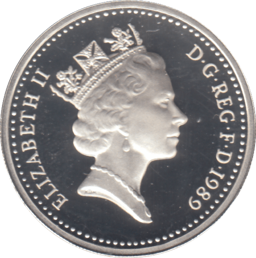 1989 £1 SILVER PROOF - £1 Silver Proof - Cambridgeshire Coins