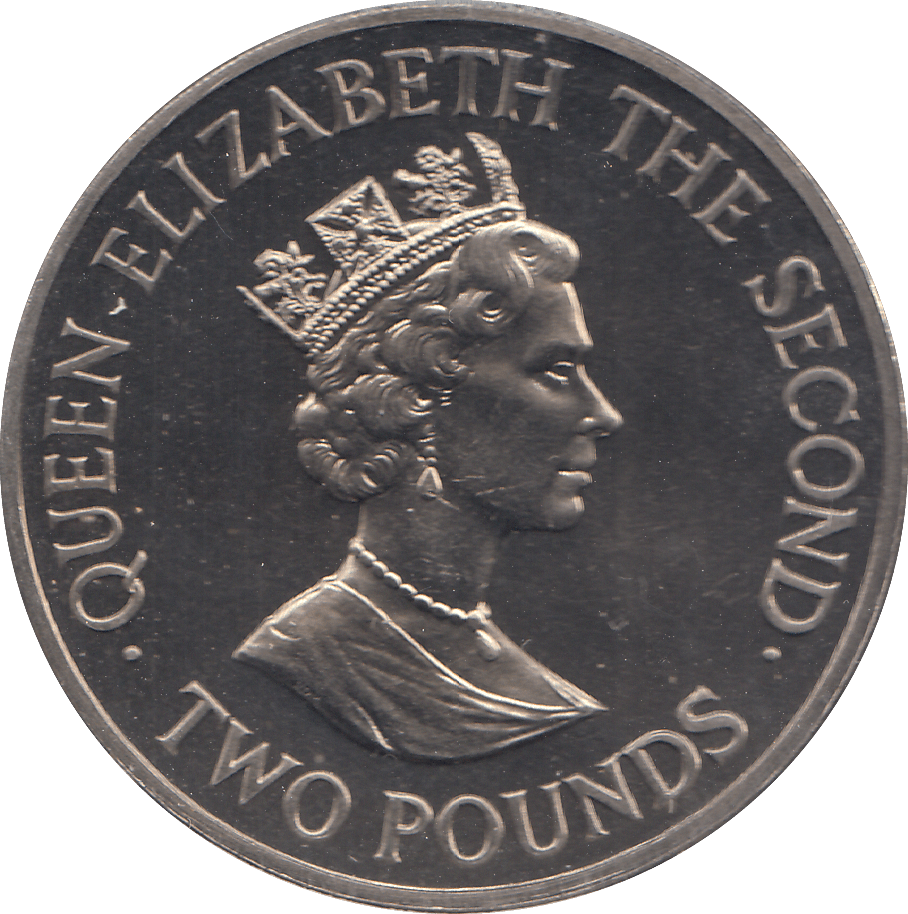 1989 2 POUNDS ROYAL VISIT ( BU ) - WORLD COINS - Cambridgeshire Coins