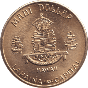 1989 DOLLAR HAWAII - WORLD COINS - Cambridgeshire Coins