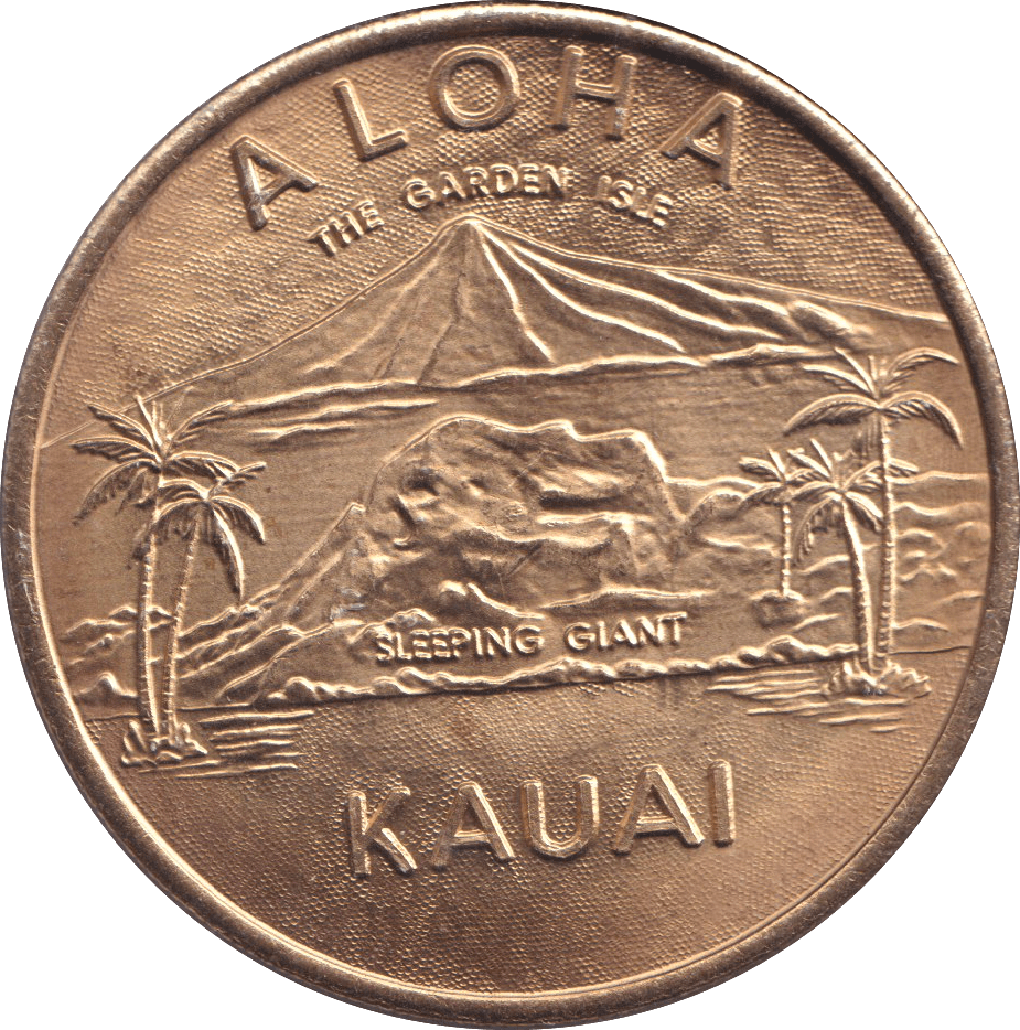 1989 DOLLAR HAWAII - WORLD COINS - Cambridgeshire Coins