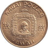 1989 DOLLAR HAWAII - WORLD COINS - Cambridgeshire Coins