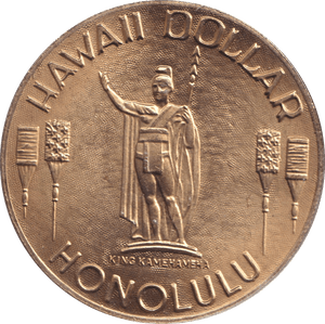 1989 DOLLAR HAWAII - WORLD COINS - Cambridgeshire Coins