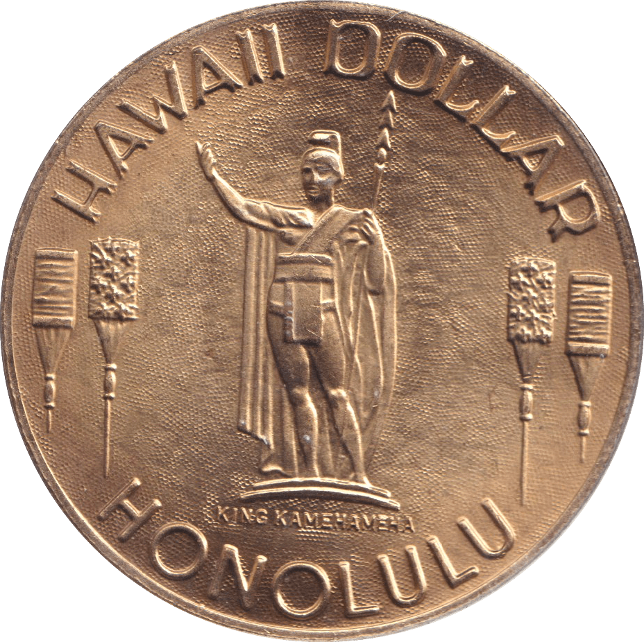 1989 DOLLAR HAWAII - WORLD COINS - Cambridgeshire Coins