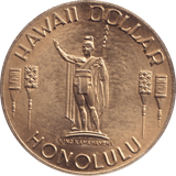 1989 DOLLAR HAWAII - WORLD COINS - Cambridgeshire Coins