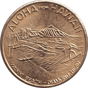 1989 DOLLAR HAWAII - WORLD COINS - Cambridgeshire Coins