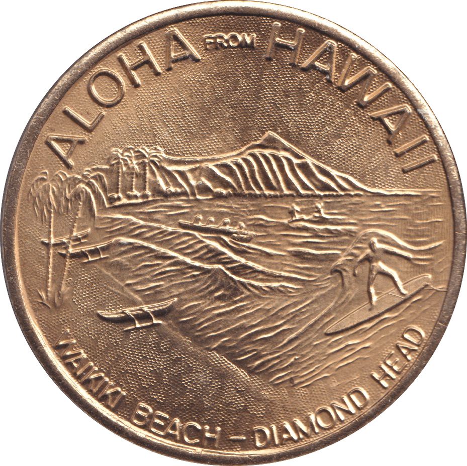 1989 DOLLAR HAWAII - WORLD COINS - Cambridgeshire Coins