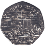 1989 ELECTRIC TRAM 50P ISLE OF MAN ( UNC ) AA - 50P REGIONAL ISSUES - Cambridgeshire Coins
