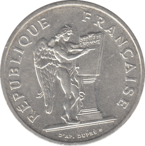 1989 FRANCE 100 FRANC - SILVER WORLD COINS - Cambridgeshire Coins