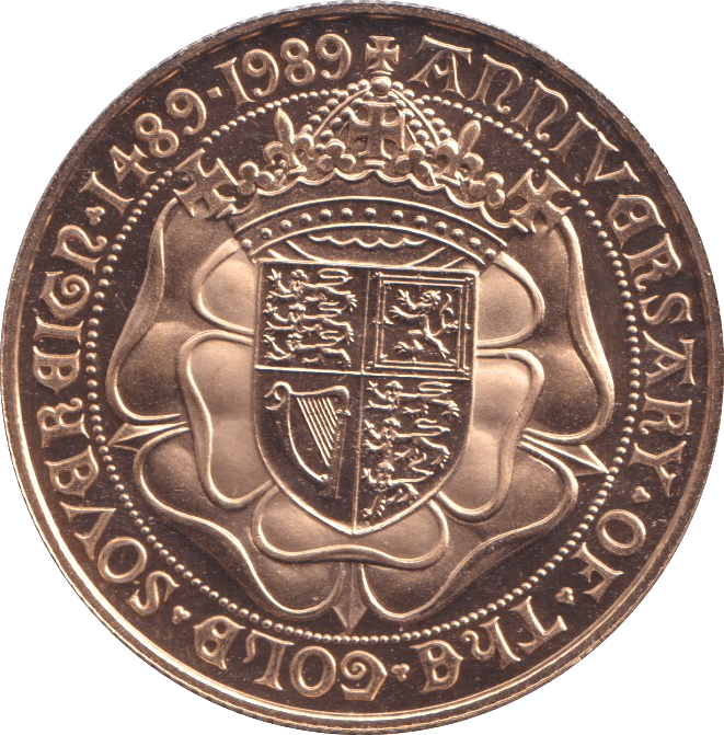 1989 GOLD DOUBLE SOVEREIGN ( PROOF ) - DOUBLE SOVEREIGN - Cambridgeshire Coins