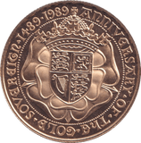 1989 GOLD DOUBLE SOVEREIGN ( PROOF ) - DOUBLE SOVEREIGN - Cambridgeshire Coins