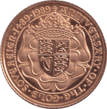 1989 GOLD HALF SOVEREIGN ( PROOF ) - HALF SOVEREIGN - Cambridgeshire Coins