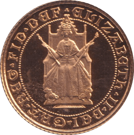 1989 GOLD HALF SOVEREIGN ( PROOF ) - HALF SOVEREIGN - Cambridgeshire Coins