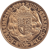 1989 GOLD SOVEREIGN ( PROOF ) (Copy) - SOVEREIGN - Cambridgeshire Coins