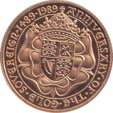 1989 GOLD SOVEREIGN ( PROOF ) - SOVEREIGN - Cambridgeshire Coins