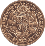 1989 GOLD SOVEREIGN ( PROOF ) - SOVEREIGN - Cambridgeshire Coins