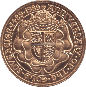 1989 GOLD SOVEREIGN ( PROOF ) - SOVEREIGN - Cambridgeshire Coins