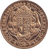 1989 GOLD SOVEREIGN ( PROOF ) - SOVEREIGN - Cambridgeshire Coins
